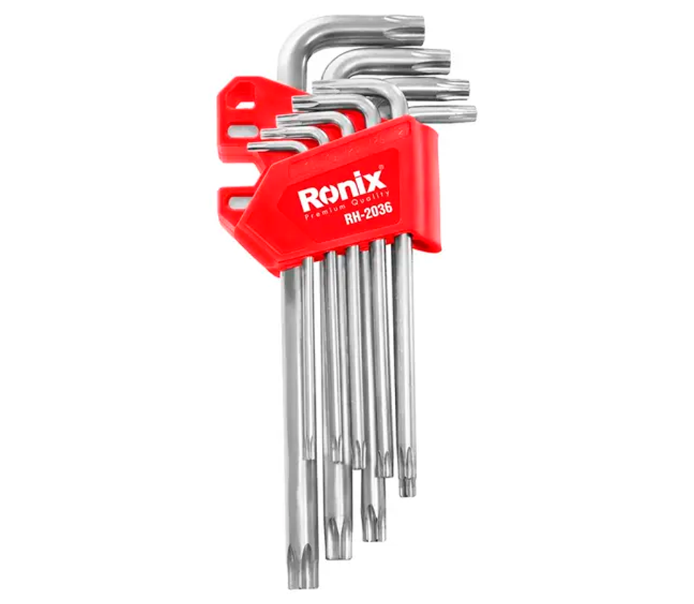 Set 9 chei torx RONIX RH-2036 T10xT50 photo