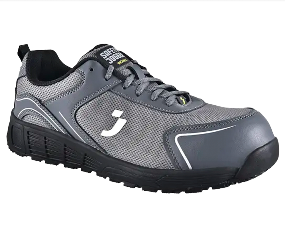 Кроссовки рабочие SAFETY JOGGER AAK S1P LOW Серые 43 photo