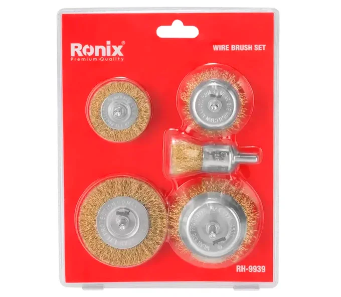 Набор 5 щеток по металлу RONIX RH-9939 25/50/75мм-1