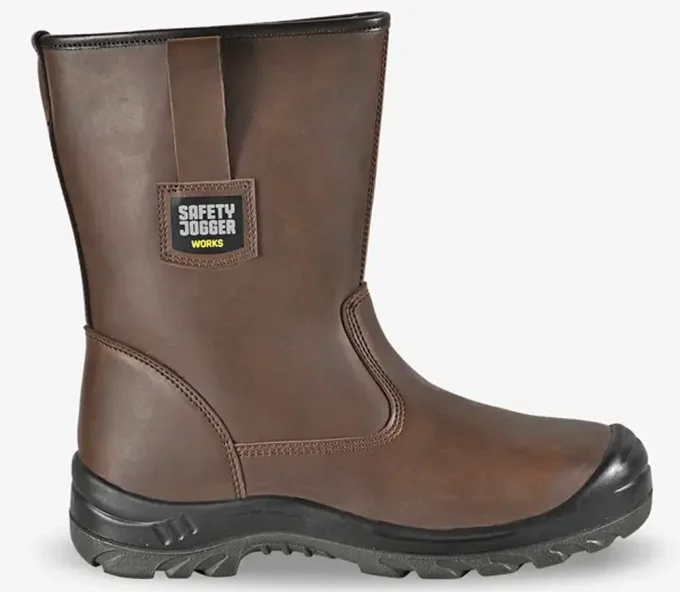Сапоги рабочие SAFETY JOGGER PROMO ALASKA S3 Коричневые 39-3