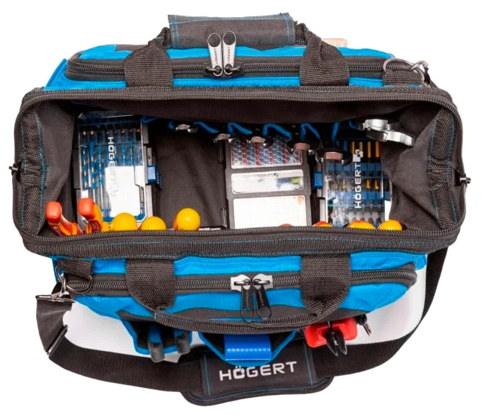 Сумка электрика HOEGERT HT7G200 Oxford 600-5