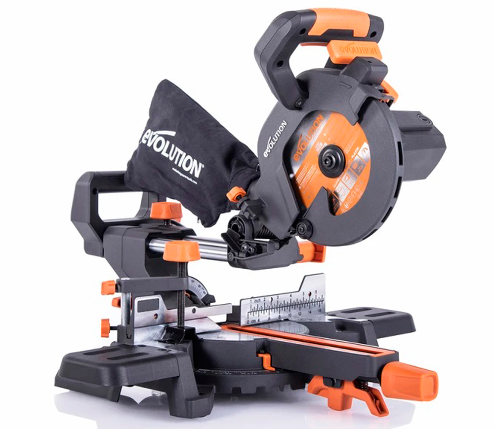 Fierăstrău  circular staționar EVOLUTION 047-0003A 1200w 185mm photo
