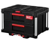 Ящик с 2-мя выдвижными отсеками MILWAUKEE PACKOUT Drawer Tool Box Пластик-2