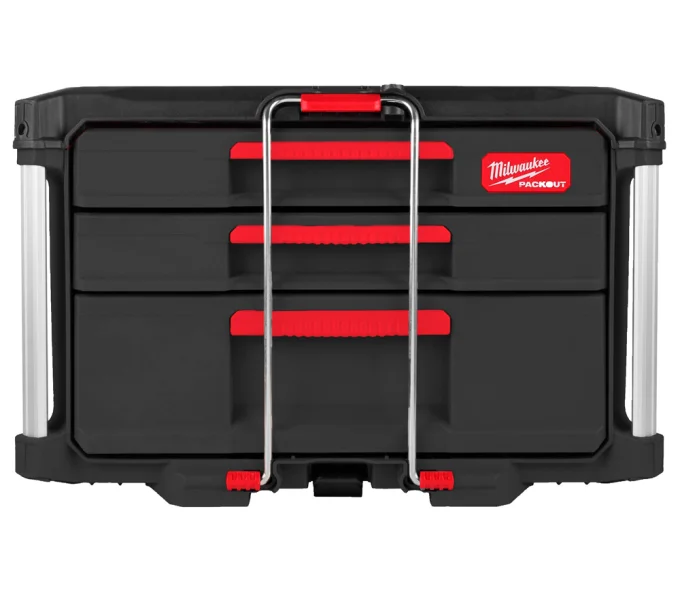 Ящик с выдвижными отсеками MILWAUKEE PACKOUT 2+1 Пластик-2
