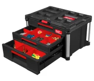 Ящик с выдвижными отсеками MILWAUKEE PACKOUT 2+1 Пластик-5