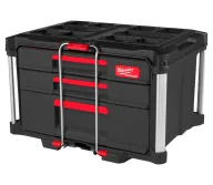 Ящик с выдвижными отсеками MILWAUKEE PACKOUT 2+1 Пластик-1