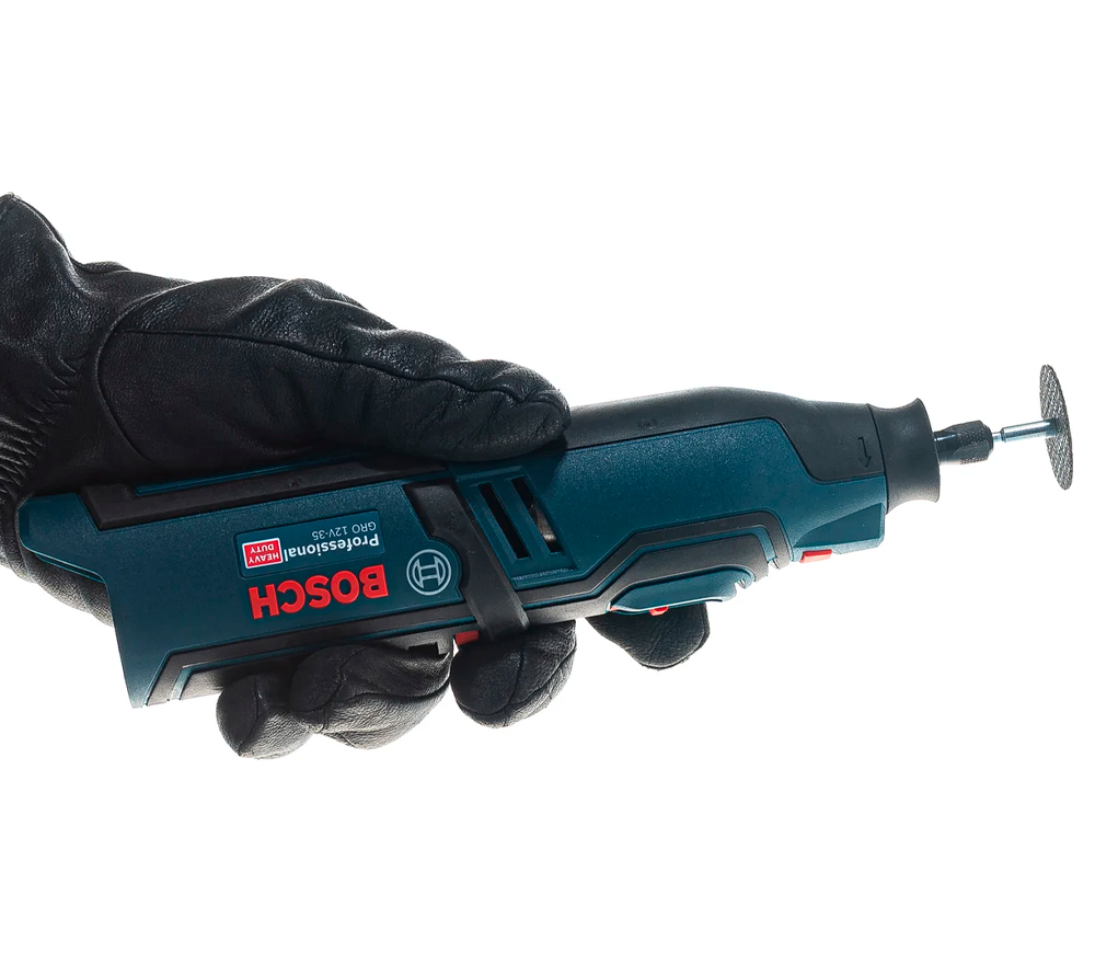 Шлифмашина прямая аккумуляторная (без АКБ) BOSCH GRO 12V-35 12В photo 6