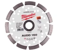 Disc de tăiat cu diamant MILWAUKEE Premium Speedcross AUDD 150mm Segmentat Beton-1