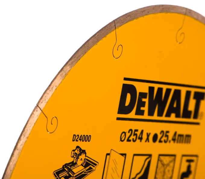Disc de tăiat cu diamant DEWALT DT3734 254mm Segmentat Piatră-2