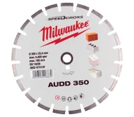 Disc de tăiat cu diamant MILWAUKEE Speedcross AUDD 350mm Segmentat Beton/Piatră/Cărămidă-1