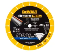 Disc de tăiat cu diamant DEWALT DT40257 355mm Segmentat Metal-1