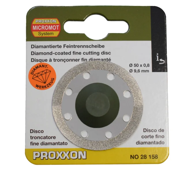 Disc de tăiat cu diamant PROXXON 28158 50mm Solid Ceramică/Gresie/Sticlă-2