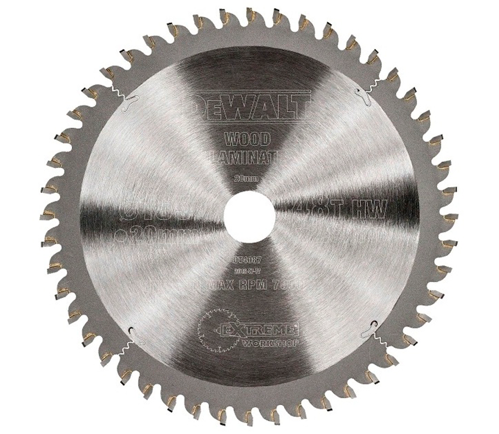 Пильный диск DEWALT DT4087 165мм 1.8мм photo 0