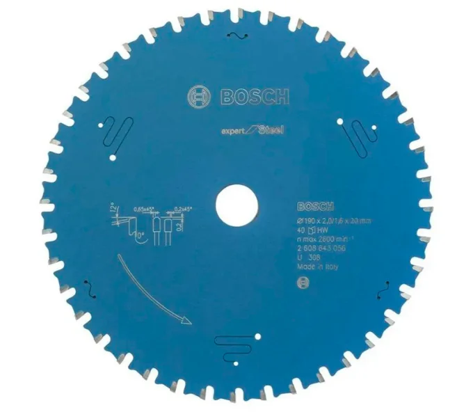 Disc pentru fierastrau electric BOSCH Expert for Steel HLTCG-40T 190mm 2mm-1