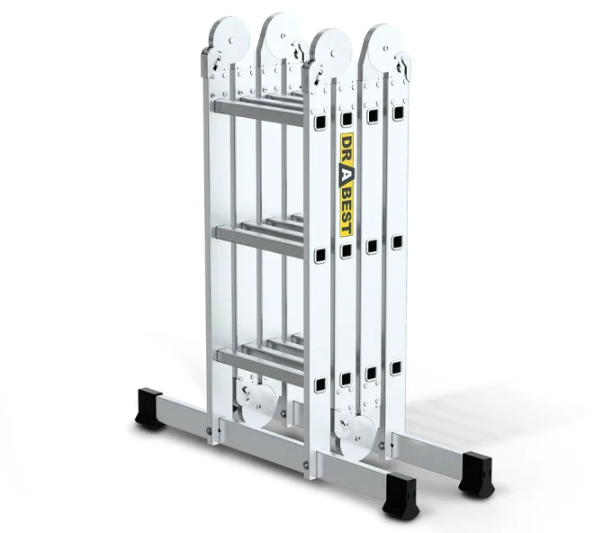 Scară transformer DRABEST DR-AL-DU-4X3-PRO+POD 3.45m 150kg-2