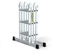 Scară transformer DRABEST DR-AL-DU-4X3-PRO+POD 3.45m 150kg-2