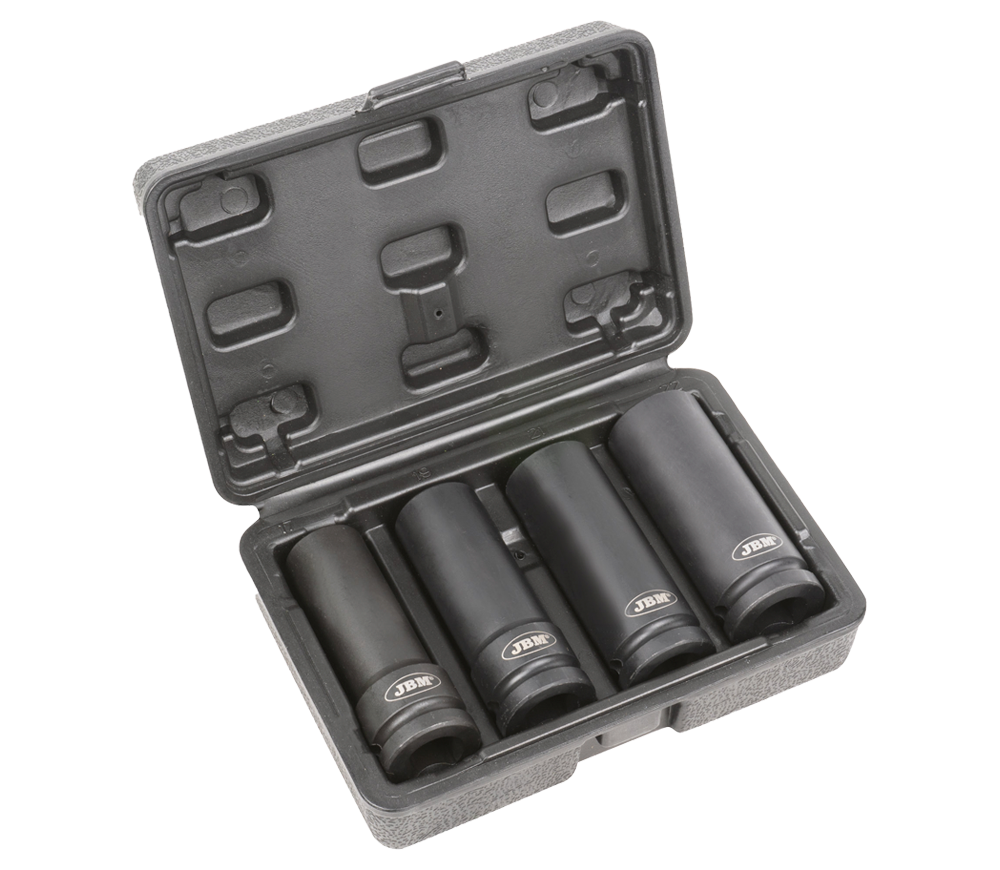 Set 4 duze tubulare de impact  JBM-53197 17-22 mm photo 0