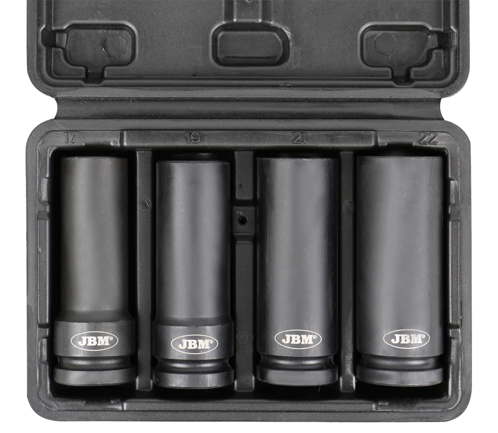 Set 4 duze tubulare de impact  JBM-53197 17-22 mm photo 1