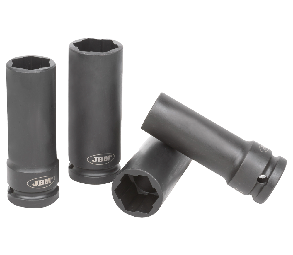Set 4 duze tubulare de impact  JBM-53197 17-22 mm photo 4