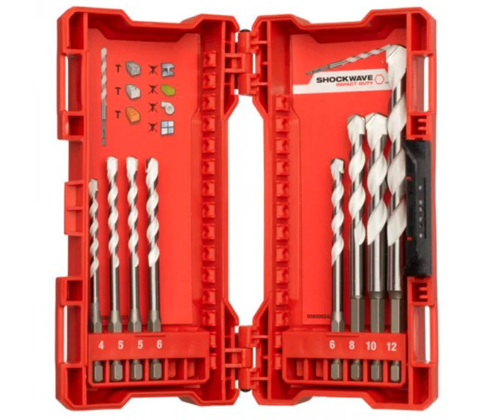 Set de carote diamantate și burghie MILWAUKEE DIAMOND MULTIMATERIAL 8 4-14мм-3