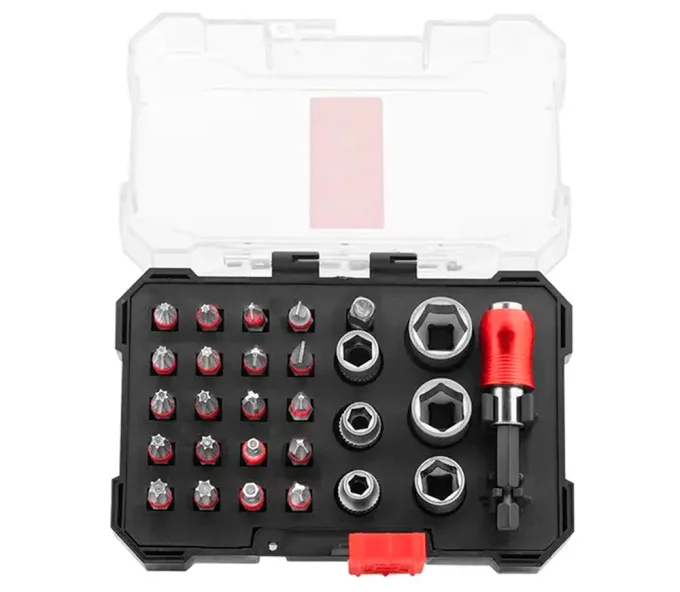 Set 29 biți și duze RONIX RH-5451 SL/PH/PZ/Hex/Torx 25/65mm-3