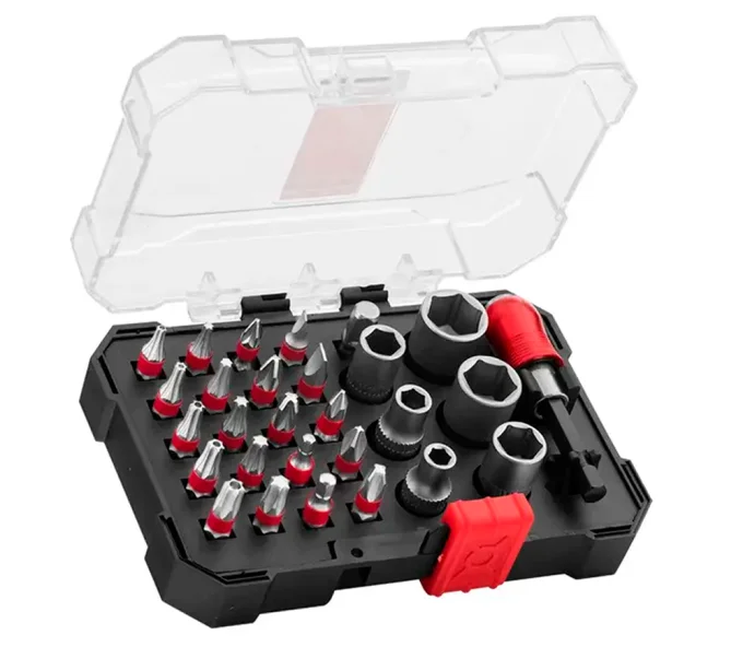 Set 29 biți și duze RONIX RH-5451 SL/PH/PZ/Hex/Torx 25/65mm-4