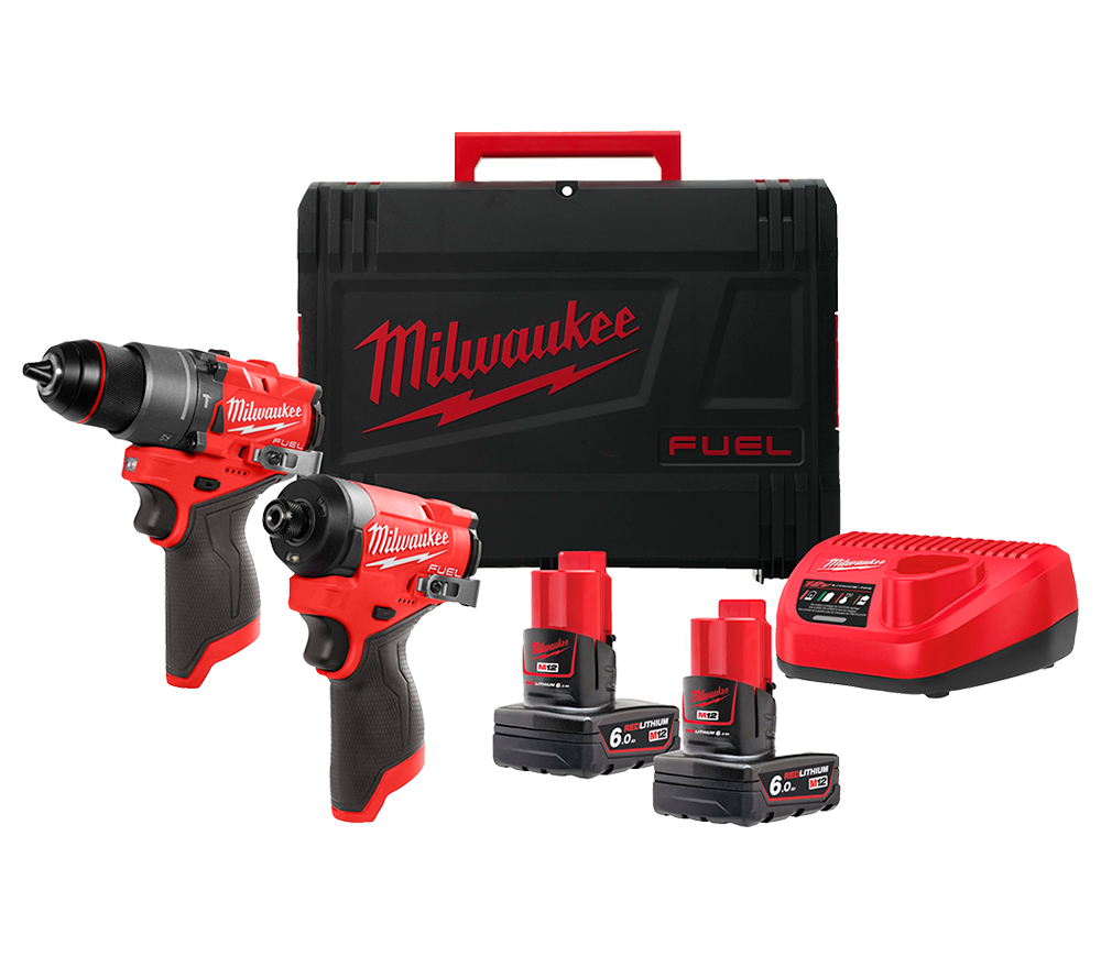 Набор аккумуляторных инструментов MILWAUKEE M12 FPP2A2-602X photo