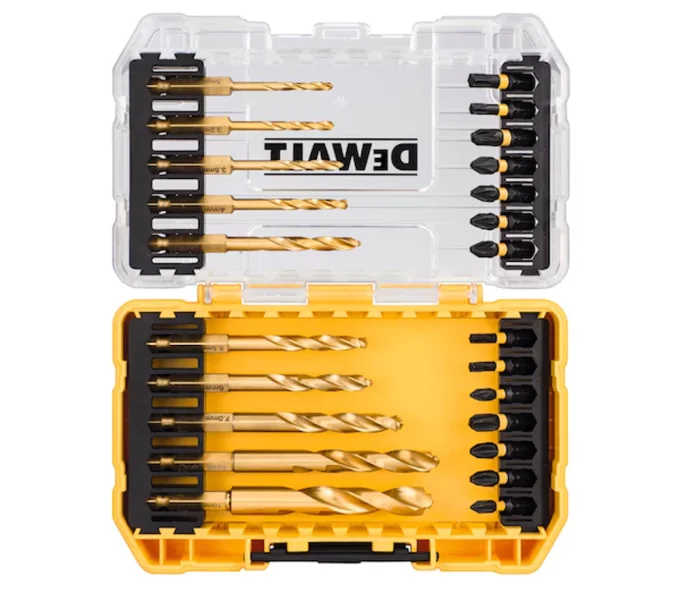 Set burghiuri și biți DEWALT FLEXTORQ DT70748T 3-10mm HSS-G-2