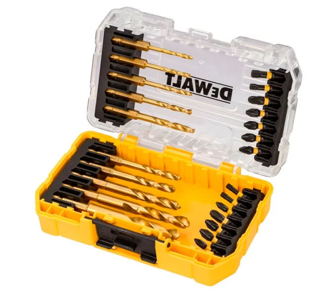 Set burghiuri și biți DEWALT FLEXTORQ DT70748T 3-10mm HSS-G-1