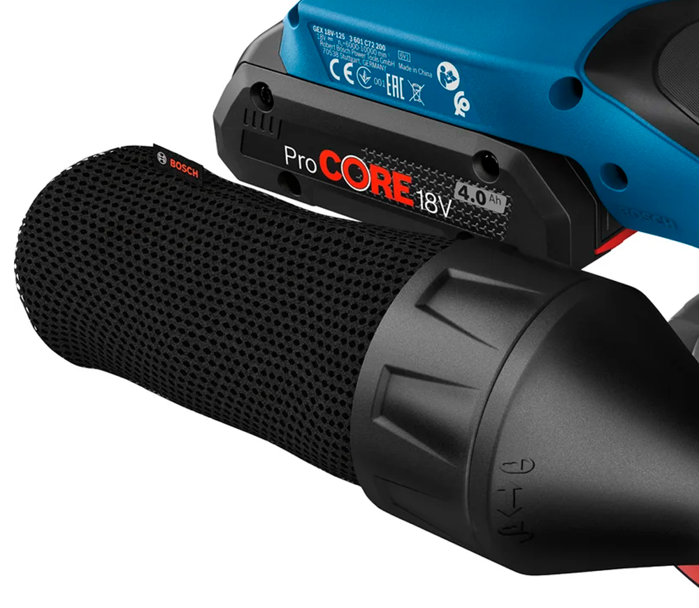 Mașină de șlefuit excentrică fără fir (fără bat) BOSCH GEX 18V-125 SOLO 125mm 18V photo 1