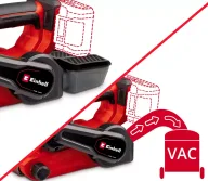 Mașină de șlefuit cu bandă fără fir (fără bat) EINHELL TP-BS 18/457 Li BL Solo 75x457mm 18V-2