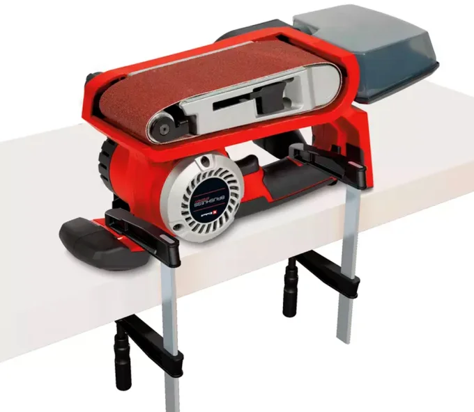 Mașină de șlefuit cu bandă fără fir (fără bat) EINHELL TP-BS 18/457 Li BL Solo 75x457mm 18V-5
