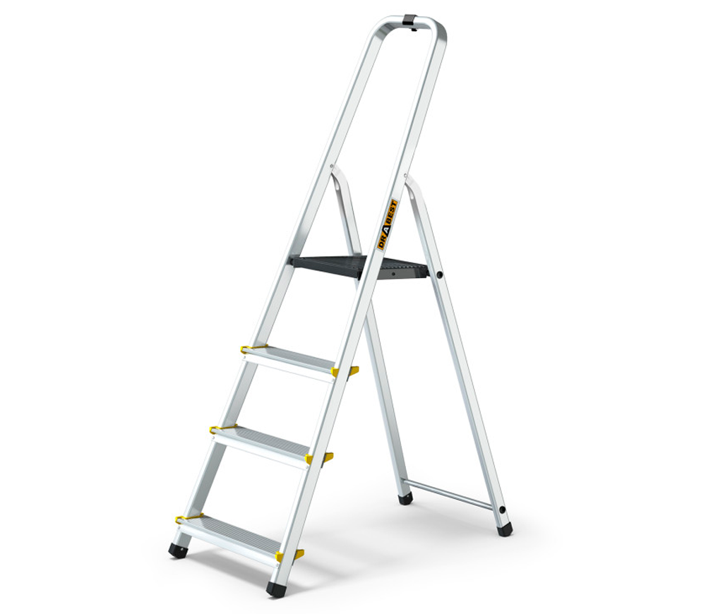 Scară unilaterală DRABEST DR-AL-D4-PRO-Ż+CZ 0.75m 150kg photo
