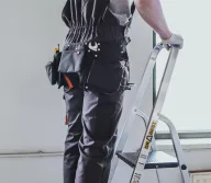 Scară unilaterală DRABEST DR-AL-D3-PRO-Ż+CZ 0.54m 150kg-7