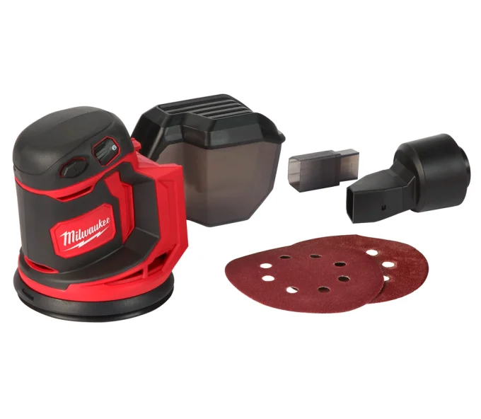 Mașină de șlefuit excentrică fără fir (fără bat) MILWAUKEE M18 BOS125-0 125mm 18V-3