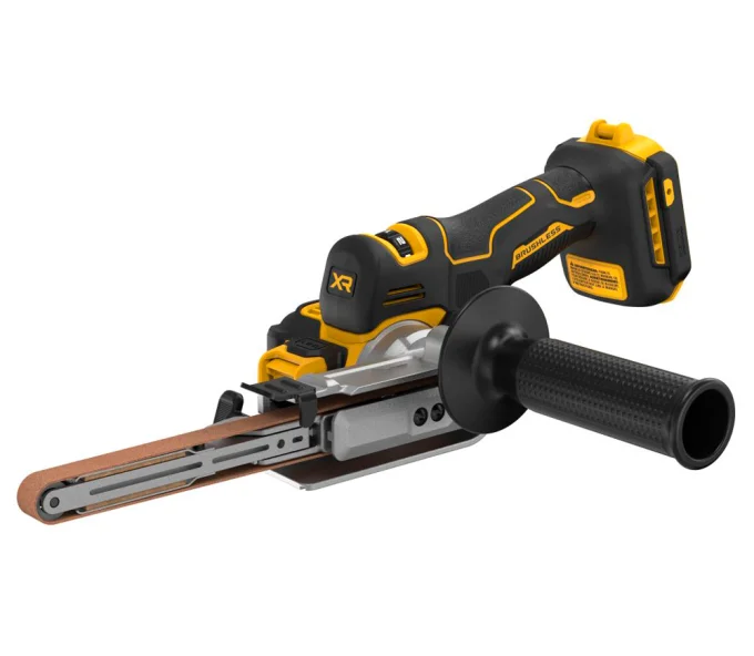Mașină de șlefuit cu bandă fără fir DEWALT DCM200E2T-QW  18V 1.7Ah-2