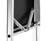 Scară unilaterală DRABEST DR-AL-D3-PRO-Ż+CZ 0.54m 150kg-3
