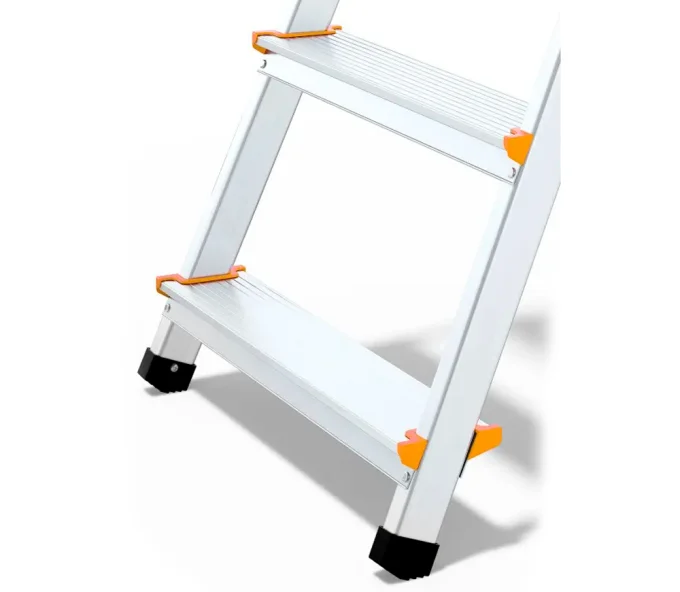 Scară unilaterală DRABEST DR-AL-D3-PRO-Ż+CZ 0.54m 150kg-4