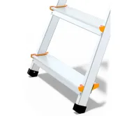 Scară unilaterală DRABEST DR-AL-D3-PRO-Ż+CZ 0.54m 150kg-4