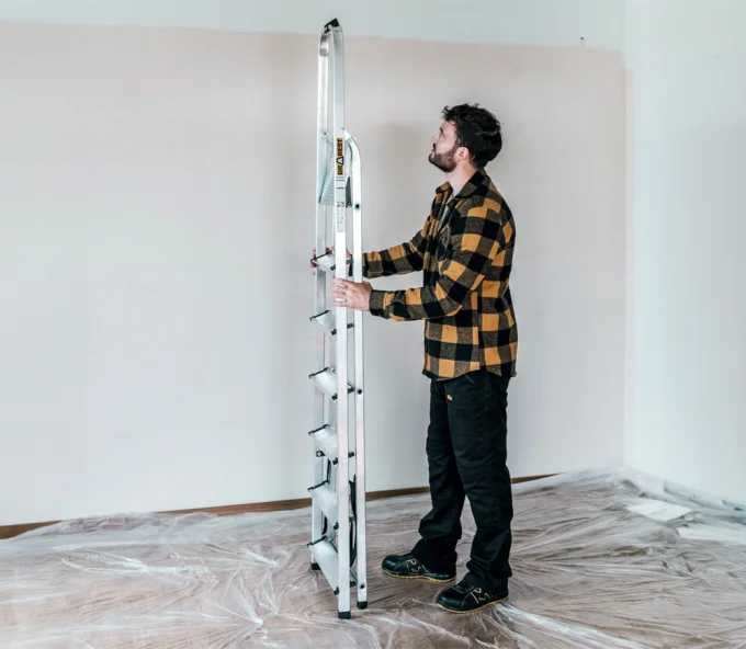 Scară unilaterală DRABEST DR-AL-D7-HOME 1.4m 125kg-10