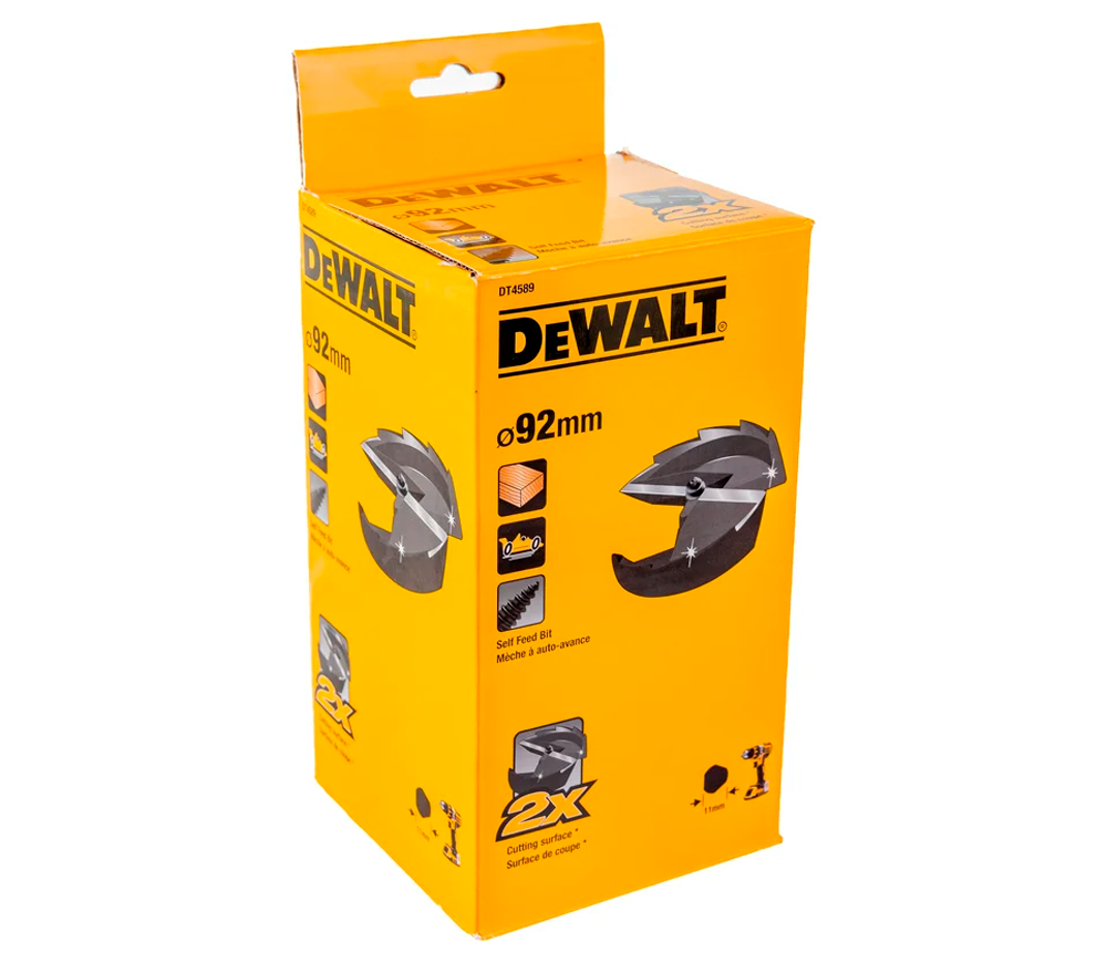 Сверло-фреза форстнера DEWALT DT4589 92мм HSS photo 2