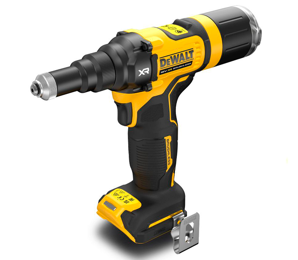 Заклёпочник аккумуляторный (без АКБ) DEWALT DCF403NT 18В photo 0
