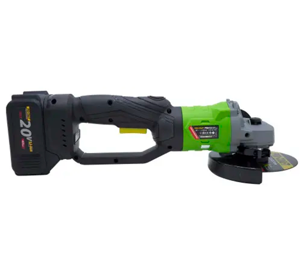 Polizor unghiular cu acumulator ProCraft PWA125 125mm 20V 4Ah photo 0