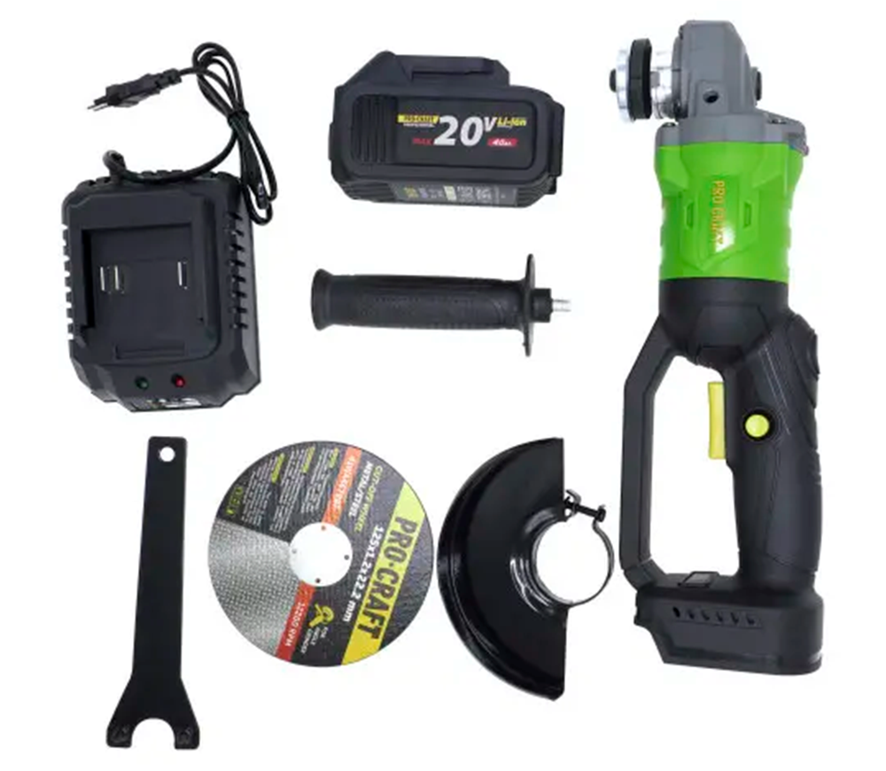 Polizor unghiular cu acumulator ProCraft PWA125 125mm 20V 4Ah photo 6