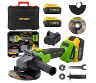 Угловая шлифмашина аккумуляторная ProCraft PWA216 125мм 20В 4Ач-4
