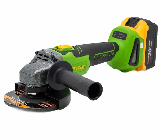 Угловая шлифмашина аккумуляторная ProCraft PWA216 125мм 20В 4Ач-1