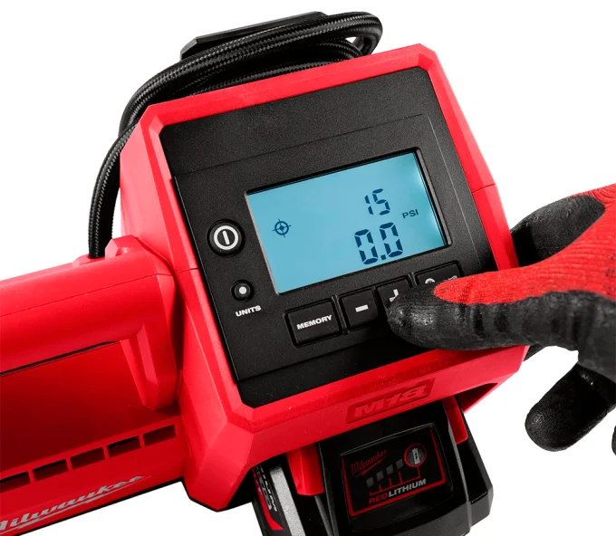 Автокомпрессор аккумуляторный (без АКБ) MILWAUKEE M18BI-0 18В 10.3бар 40л/мин-3