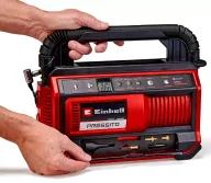 Compresor auto cu accumulator EINHELL PRESSITO 18/25 Hybrid  11bar 19l/min-6