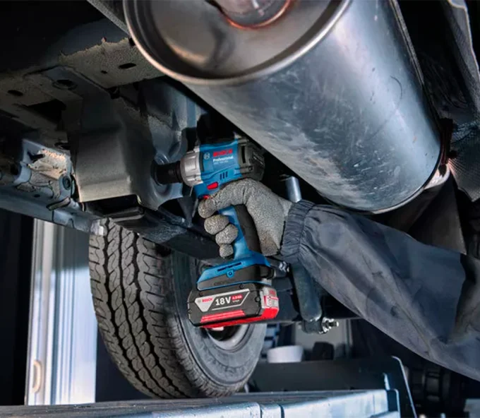 Гайковерт аккумуляторный (без АКБ) BOSCH GDS 18V-350 18В  350Нм-4