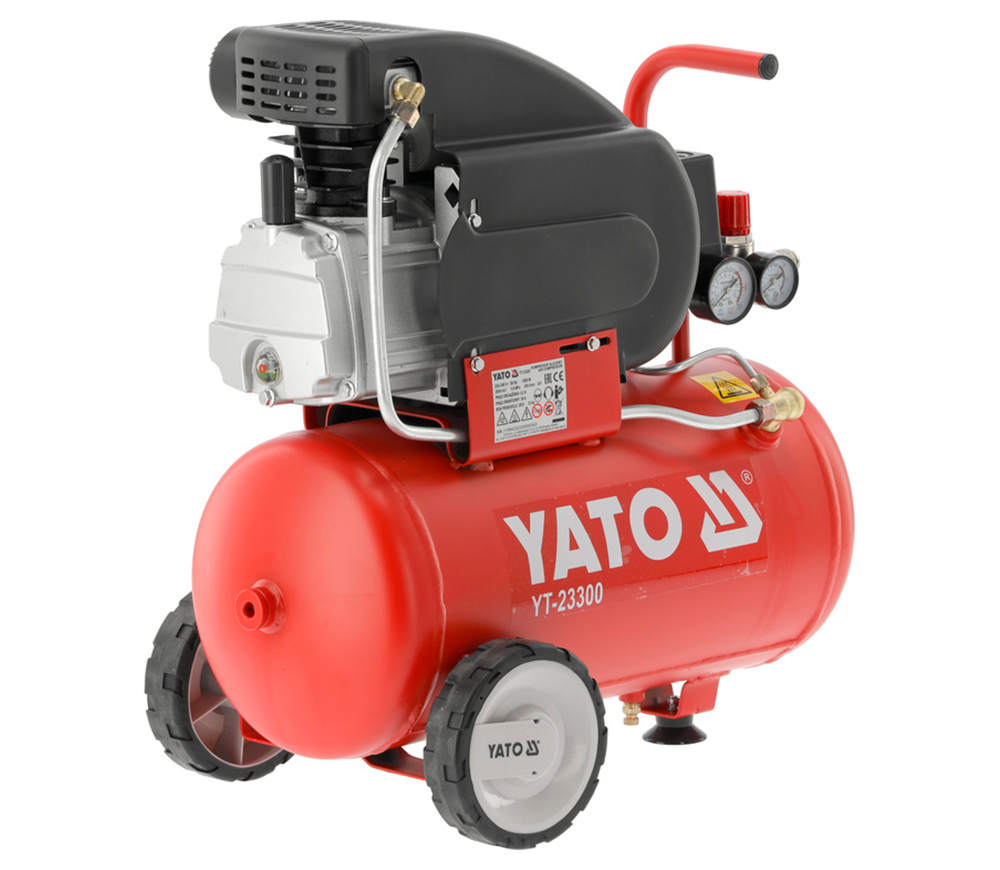 Compresor YATO YT23300 200l/min 24L photo 0